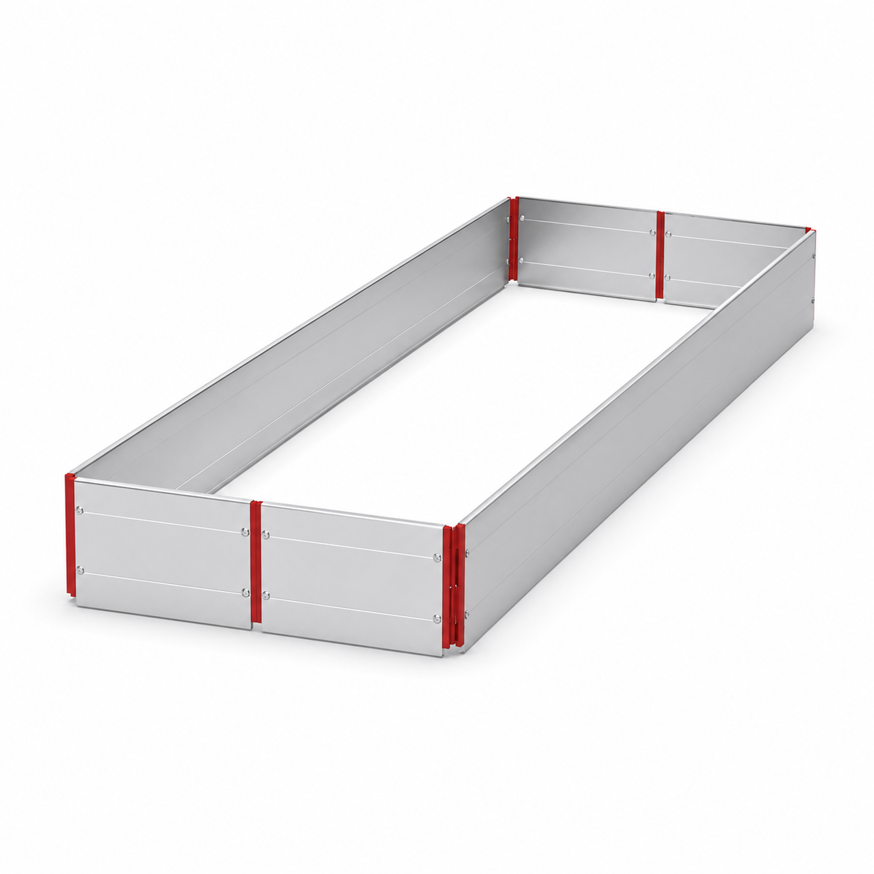 Single Width Aluminium Folding Toe Board 1.8m