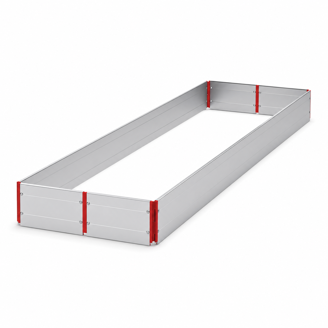 Single Width Aluminium Folding Toe Board 2.5m