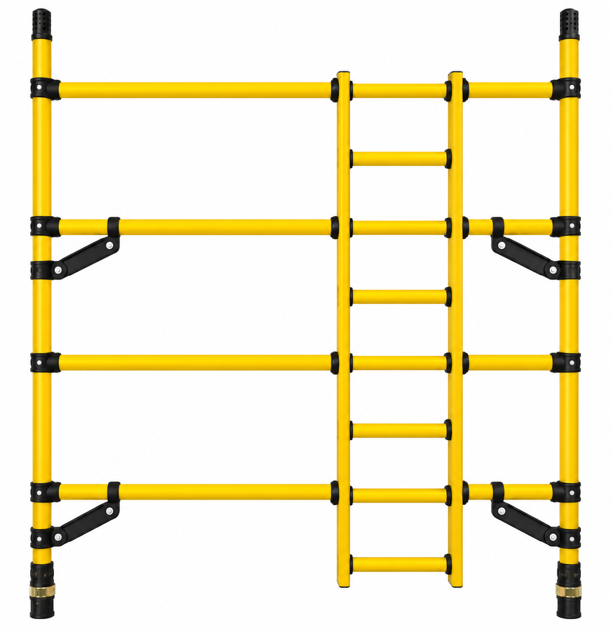 GRP 4 Rung Double Width Ladder Frame (2.0m high x 1.45m)